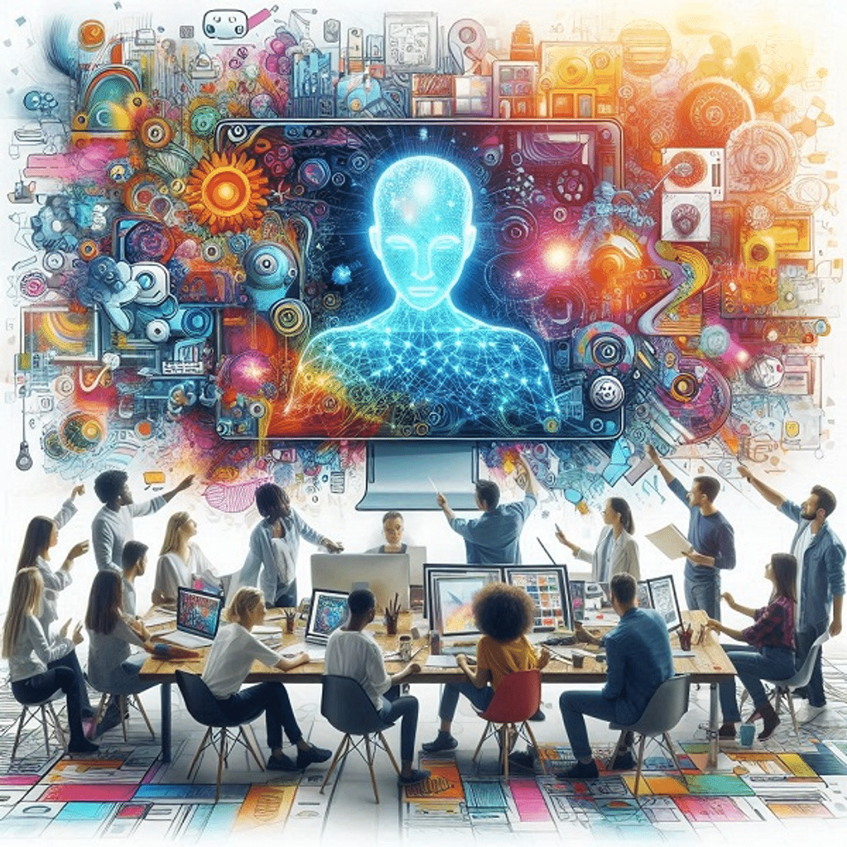 Revolusi yang Dibawa AI Generatif untuk Produksi Kreatif