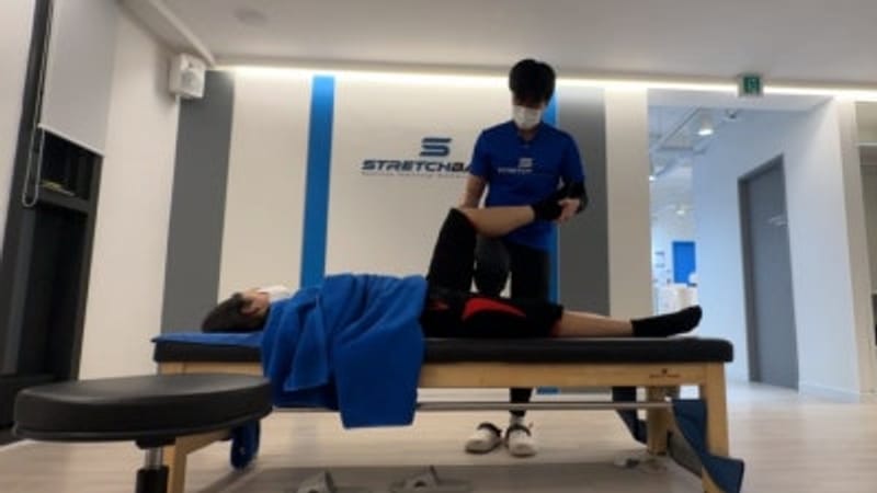 Soins post-course à pied grâce aux étirements. Avis sur Stretchbang de Kyodae