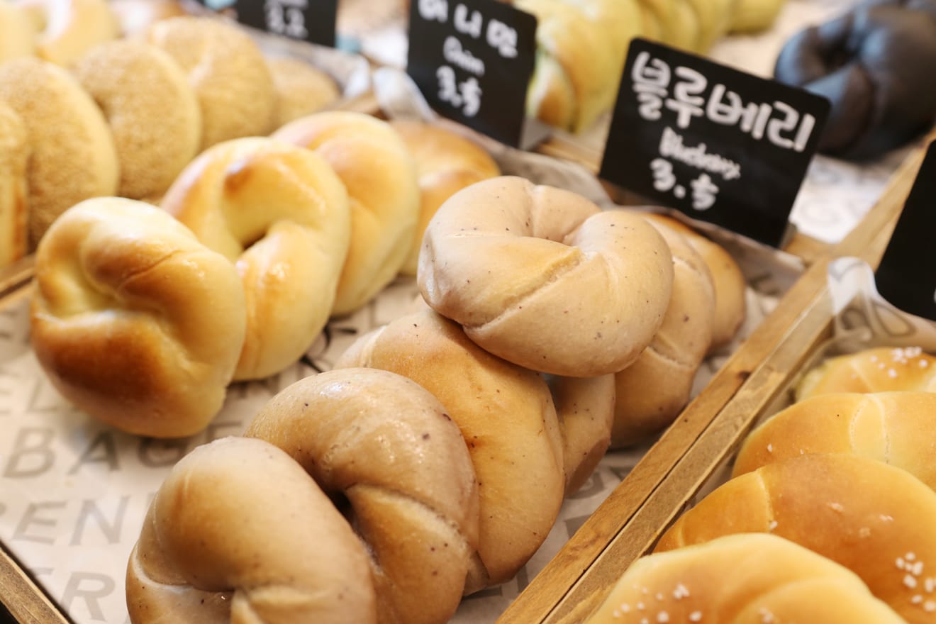 大邱 침山洞咖啡店 프렌데레貝果