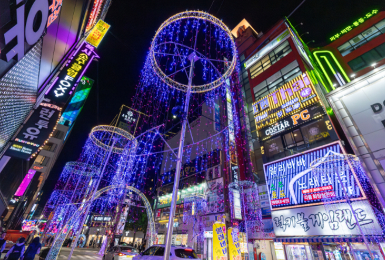 Seomyeon Light Festival and Places to Visit in Seomyeon, Busan