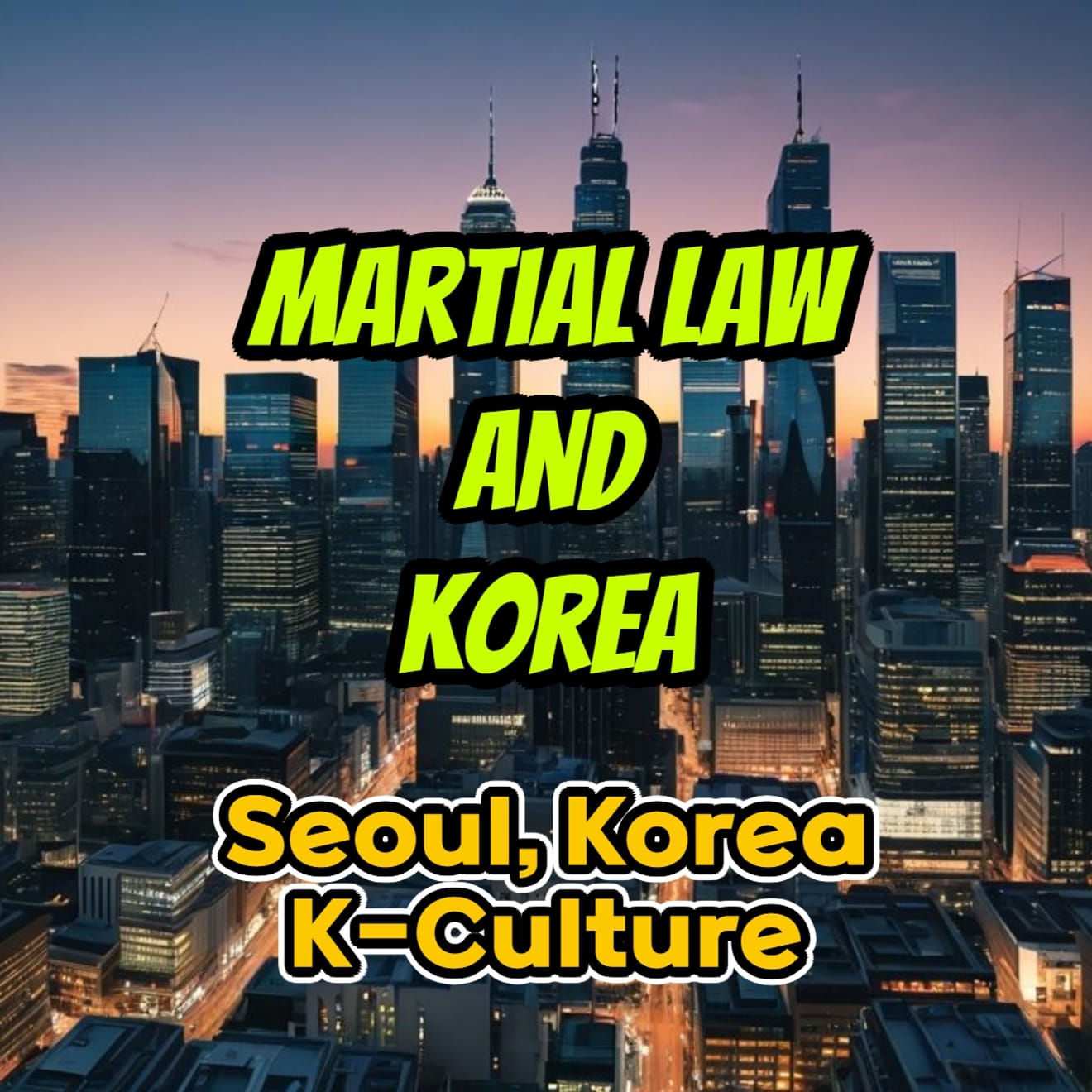 Pengumuman Darurat Militer di Korea Selatan dan K-Beauty - Ekonomi dan Industri Pariwisata Korea Selatan