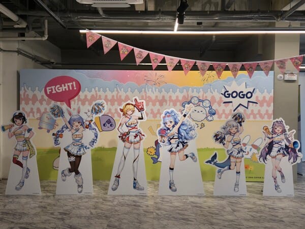 [Photo fournie par Hololive Hongdae Pop-up]