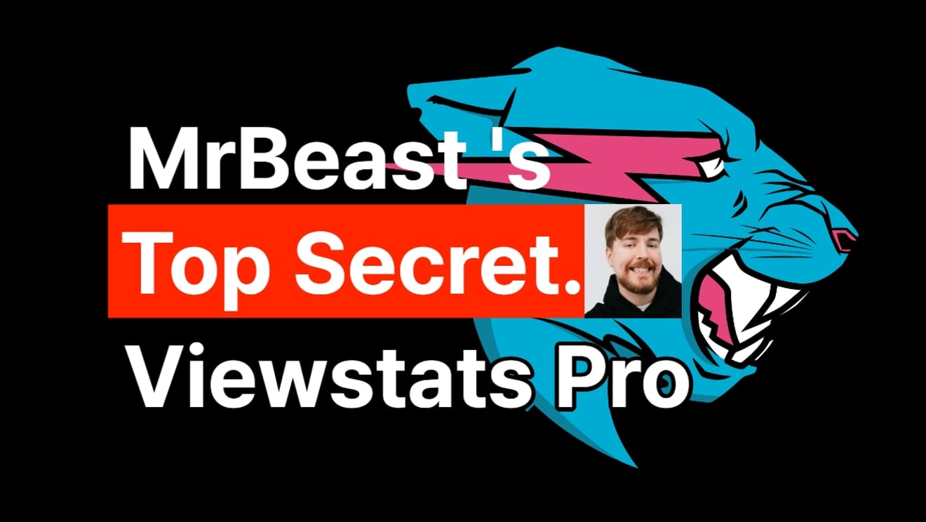 MrBeast的Viewstats pro YouTube程式秘密