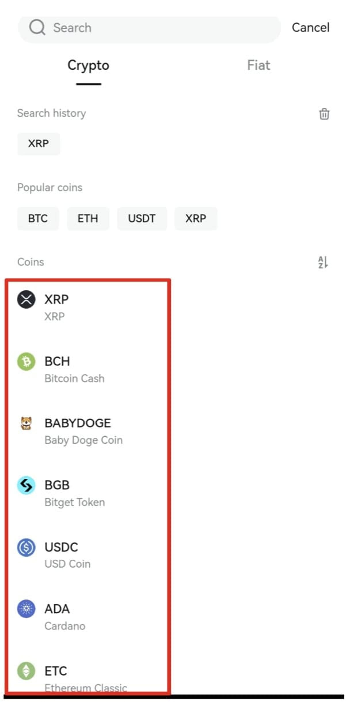 Bitget-Upbit-Di động-Hướng dẫn rút tiền-2