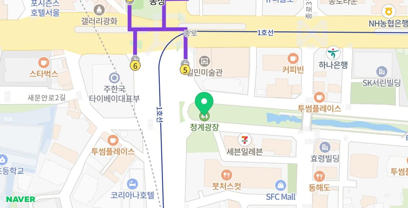  청溪廣場夜跑 首爾Running Crew 7979 活動心得