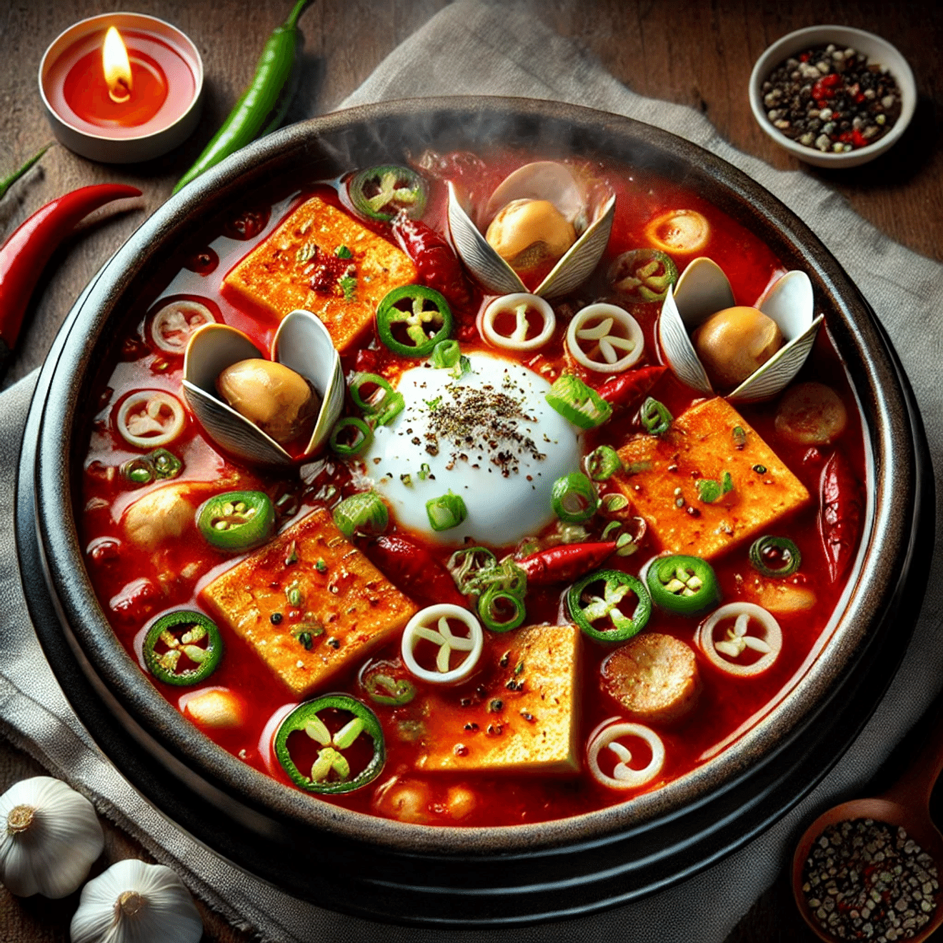 Ricetta del Sundubu Jjigae di Baek Jong-won: un saporito e ricco stufato coreano