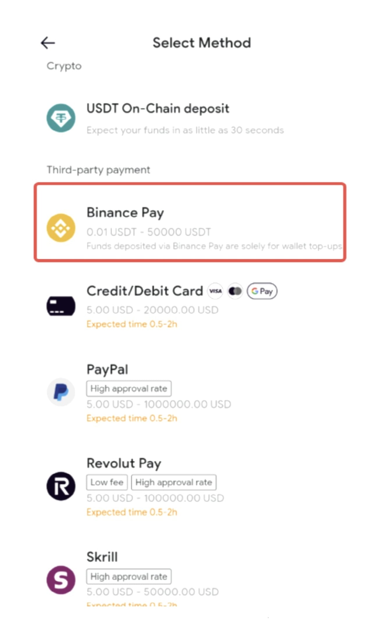 Nạp-Redotpay-bằng-Binance-Pay-2