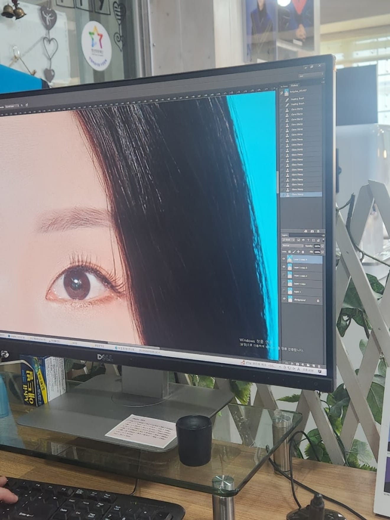Bizim Mahalle Fotoğrafçısı Hongdae Kimlik Fotoğrafı Saç ve Makyaj Dahil