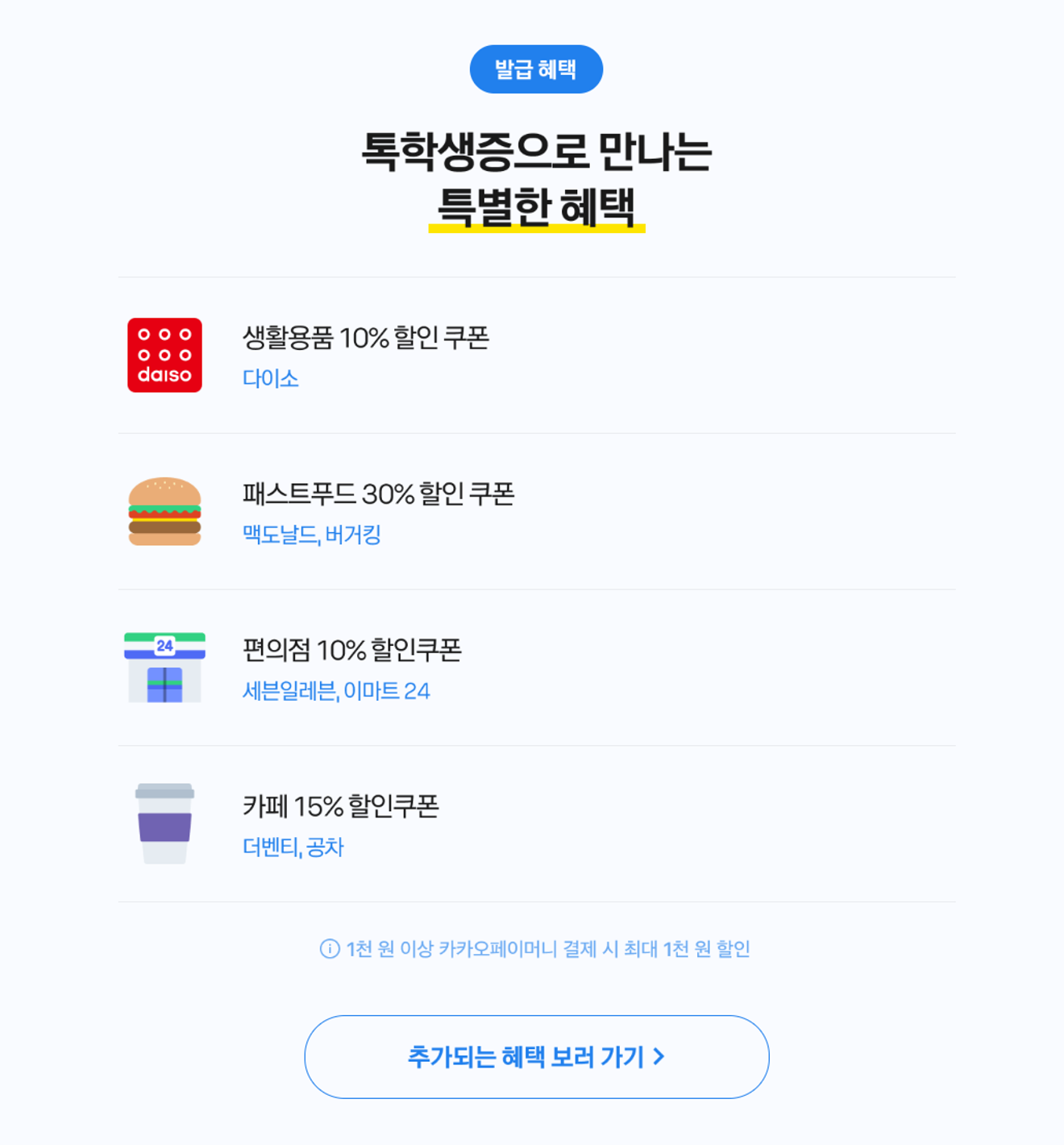 Com o Cartão de Estudante do KakaoTalk, você ganha desconto em MacBook e iPad??