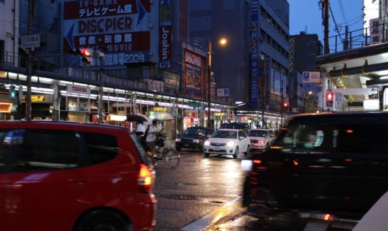 สถานที่ท่องเที่ยวโอซาก้า ญี่ปุ่น เด็นเด็นทาวน์