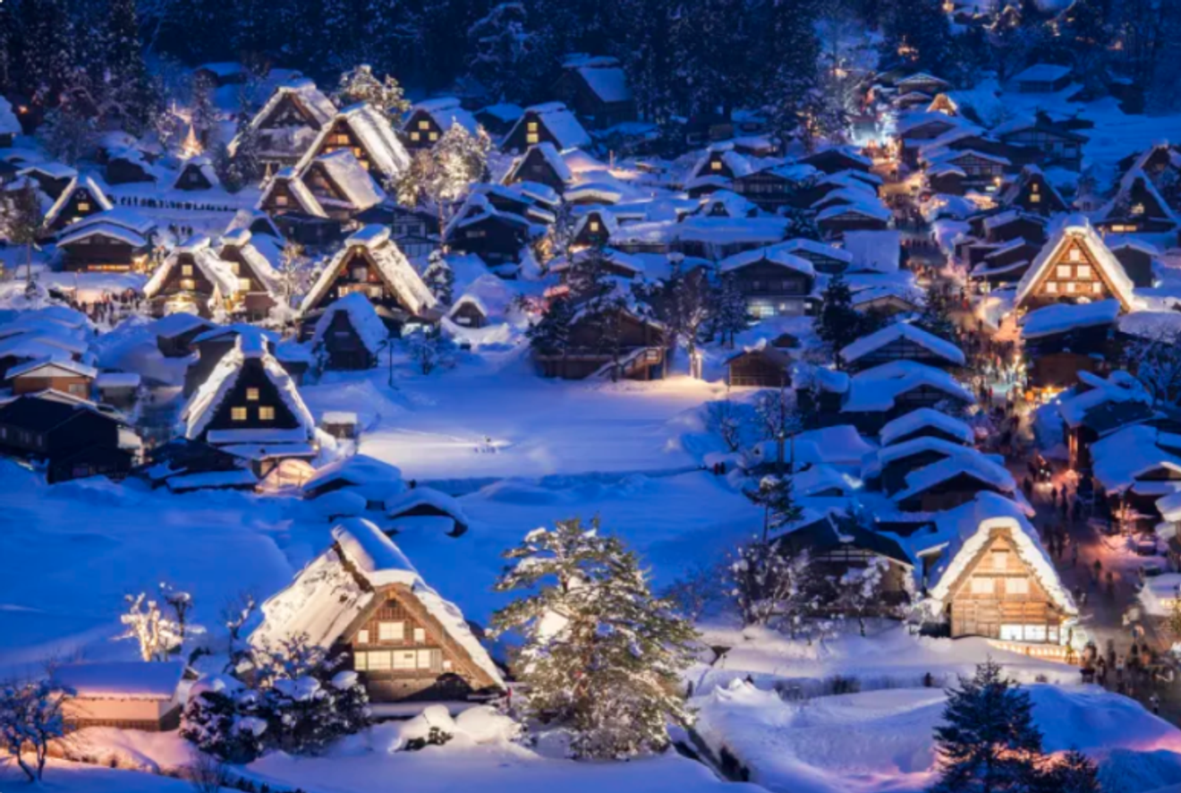 (Japan Must-Visit Spots) Gifu Prefecture Shirakawa-go∷Light-up Tour