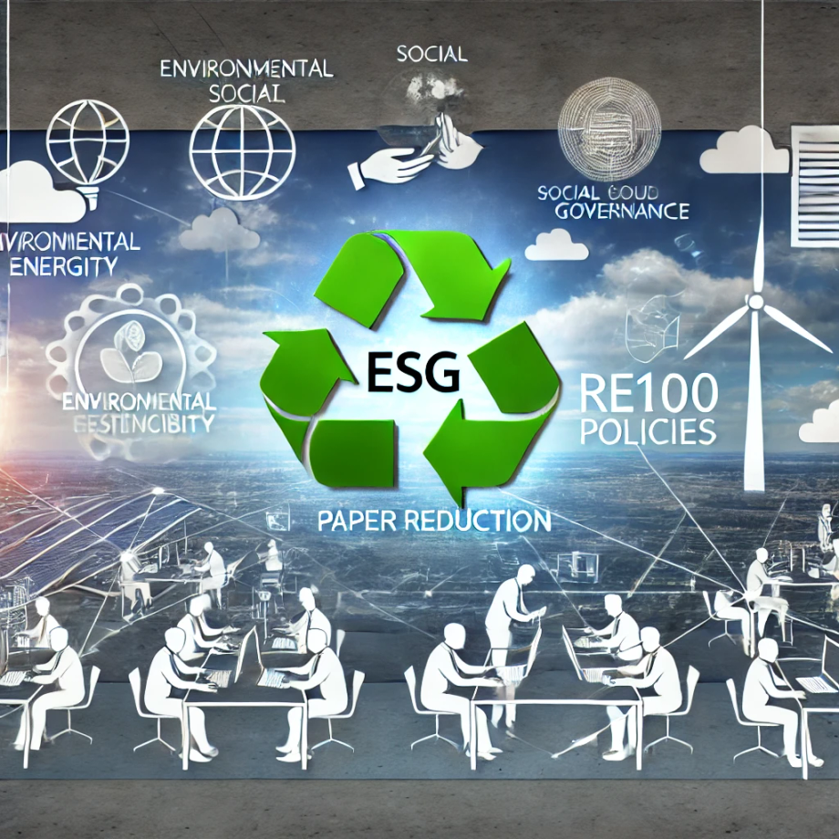 [ESG.RE100 management column] Paper consumption reduction… Steps towards a sustainable future