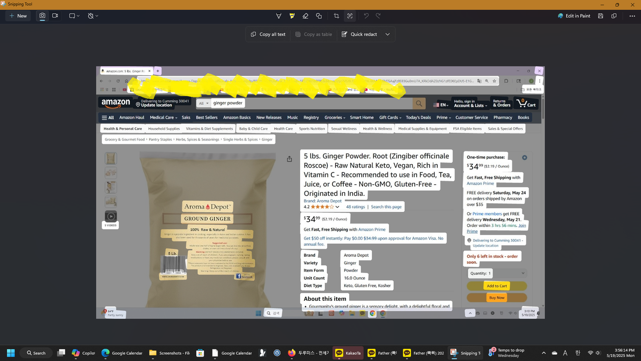 Estrazione del testo dai file immagine di Windows 11