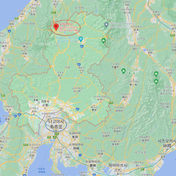 ▲ตำแหน่งของชิราคาวาโกะ (แหล่งที่มา Google Map ㅋㅋ)