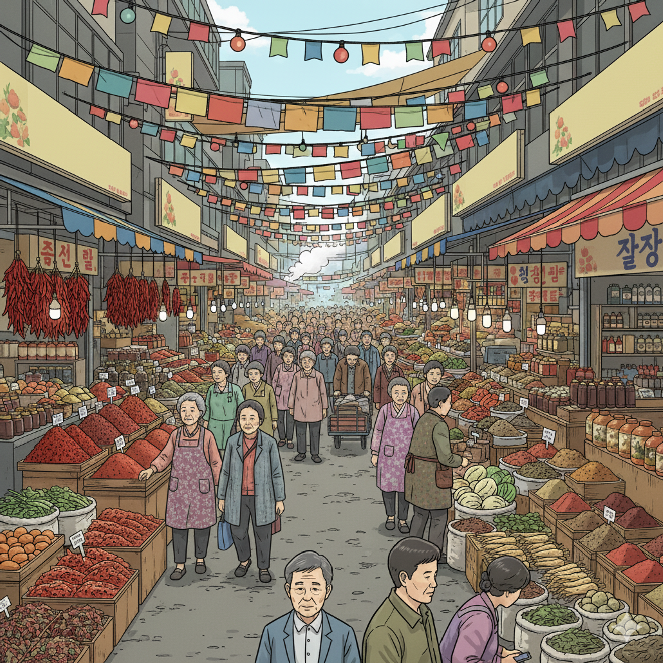 AI-Üretim-Gyeongdong Pazarı-Görüntü