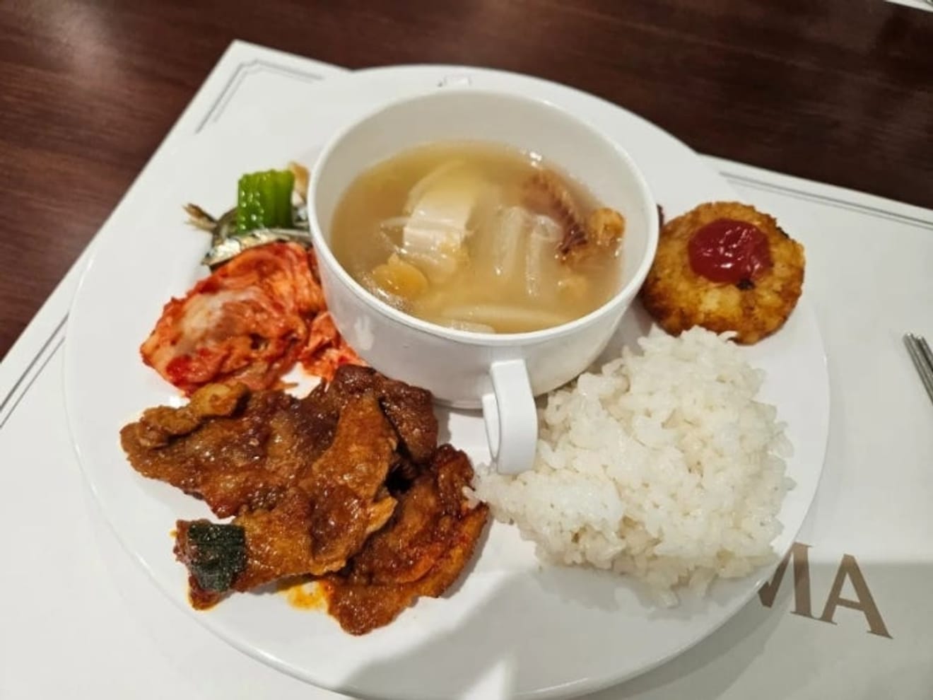 Frühstück im The Prima Hotel Jongno (in der Nähe des Gyeongbokgung-Palastes)