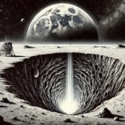 月に巨大な地下洞窟を発見！未来の宇宙基地候補地に注目 (ANN)