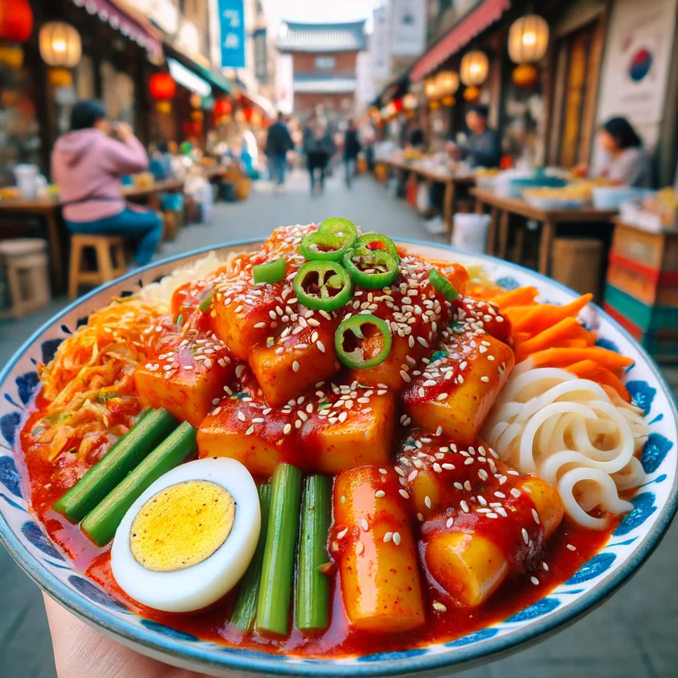 Tteokbokki, o petisco e comida reconfortante representativo da Coreia!
