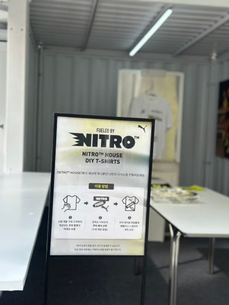 รีวิวการเยี่ยมชมป๊อปอัป Puma Nitro House ซองซู