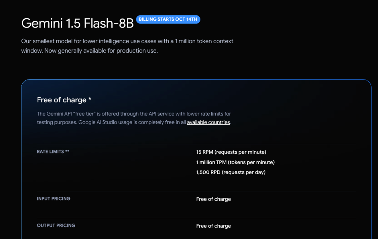 Gemini Flash 8b vélemény