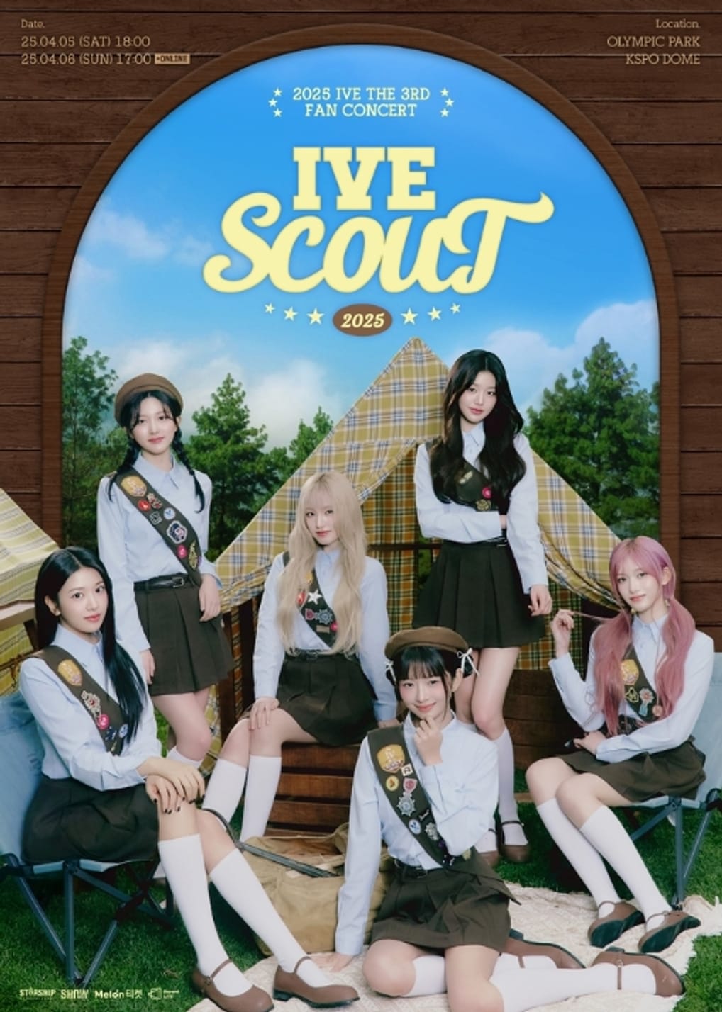 Concert d'IVE en 2025 : Fanmeeting d'avril au stade de gymnastique